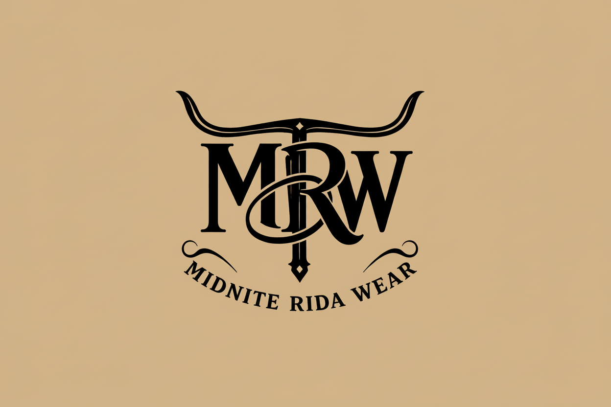 Midnite Rida Wear Logo Filled